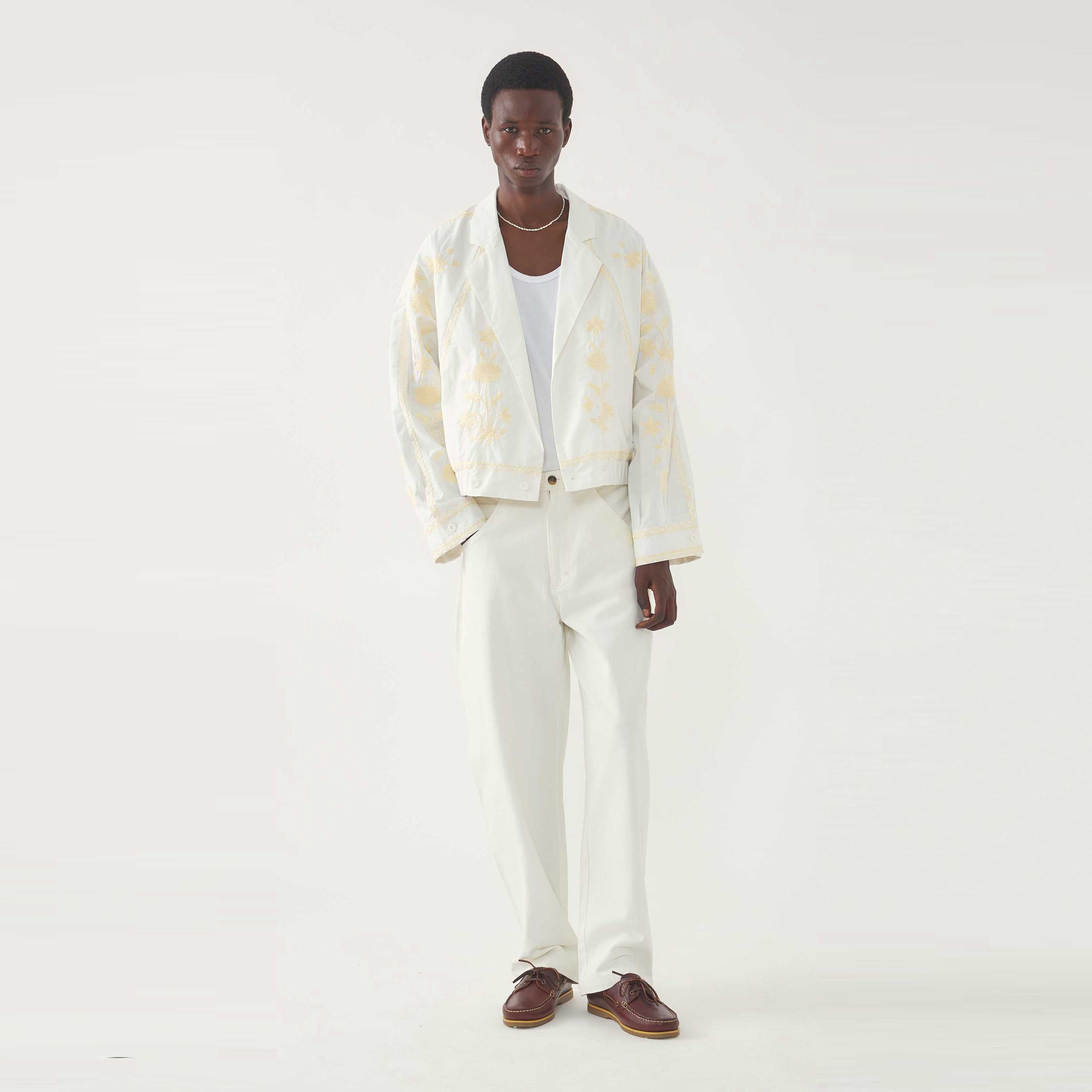 Pantalon brodé Adonis 