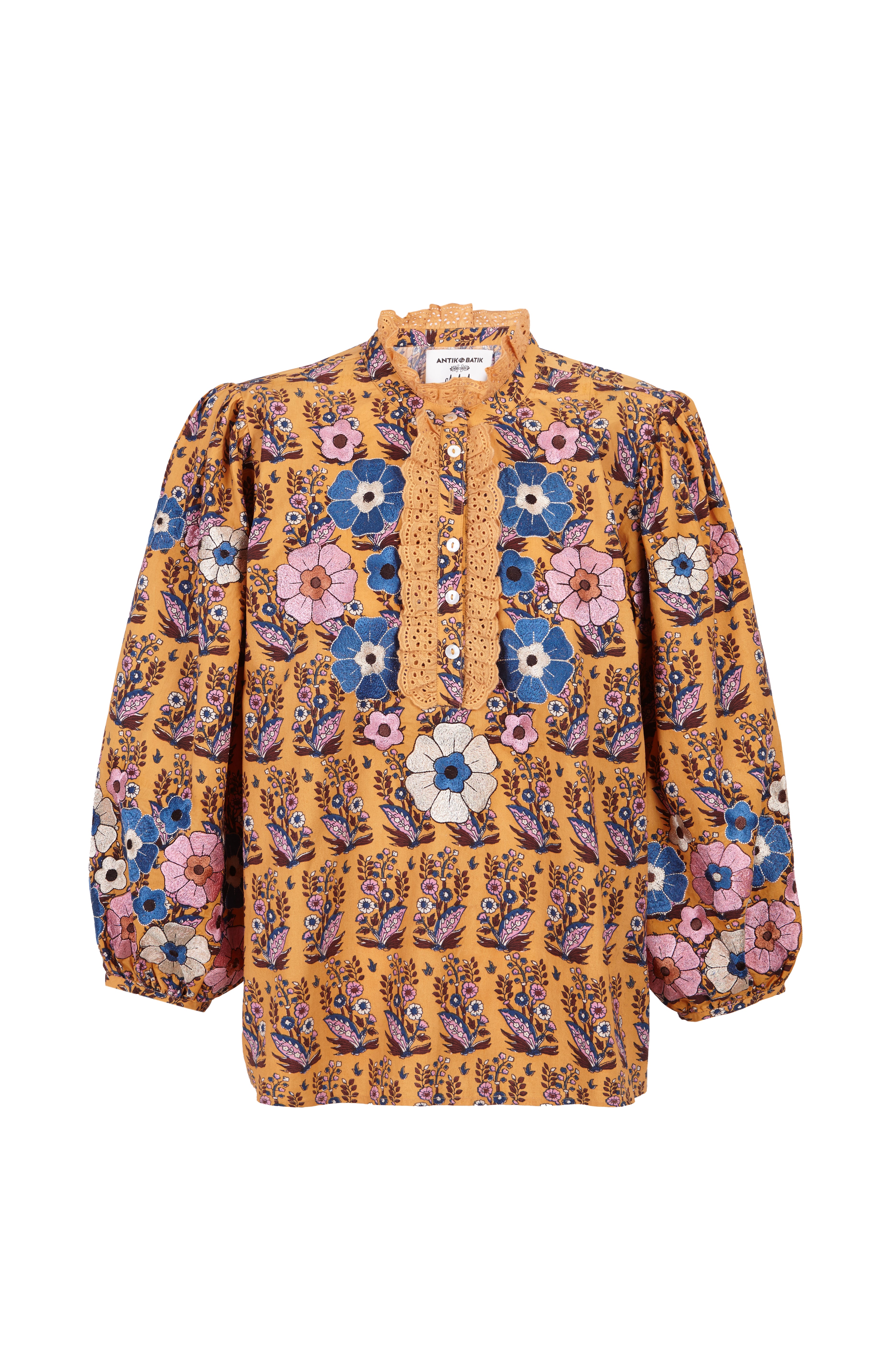 Blusa bordada Amantine