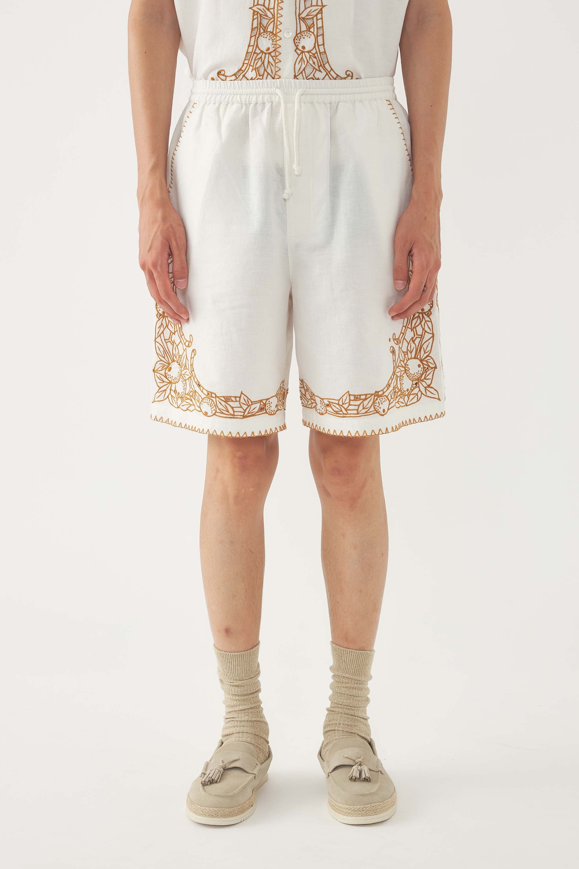 Embroidered Short Dylan