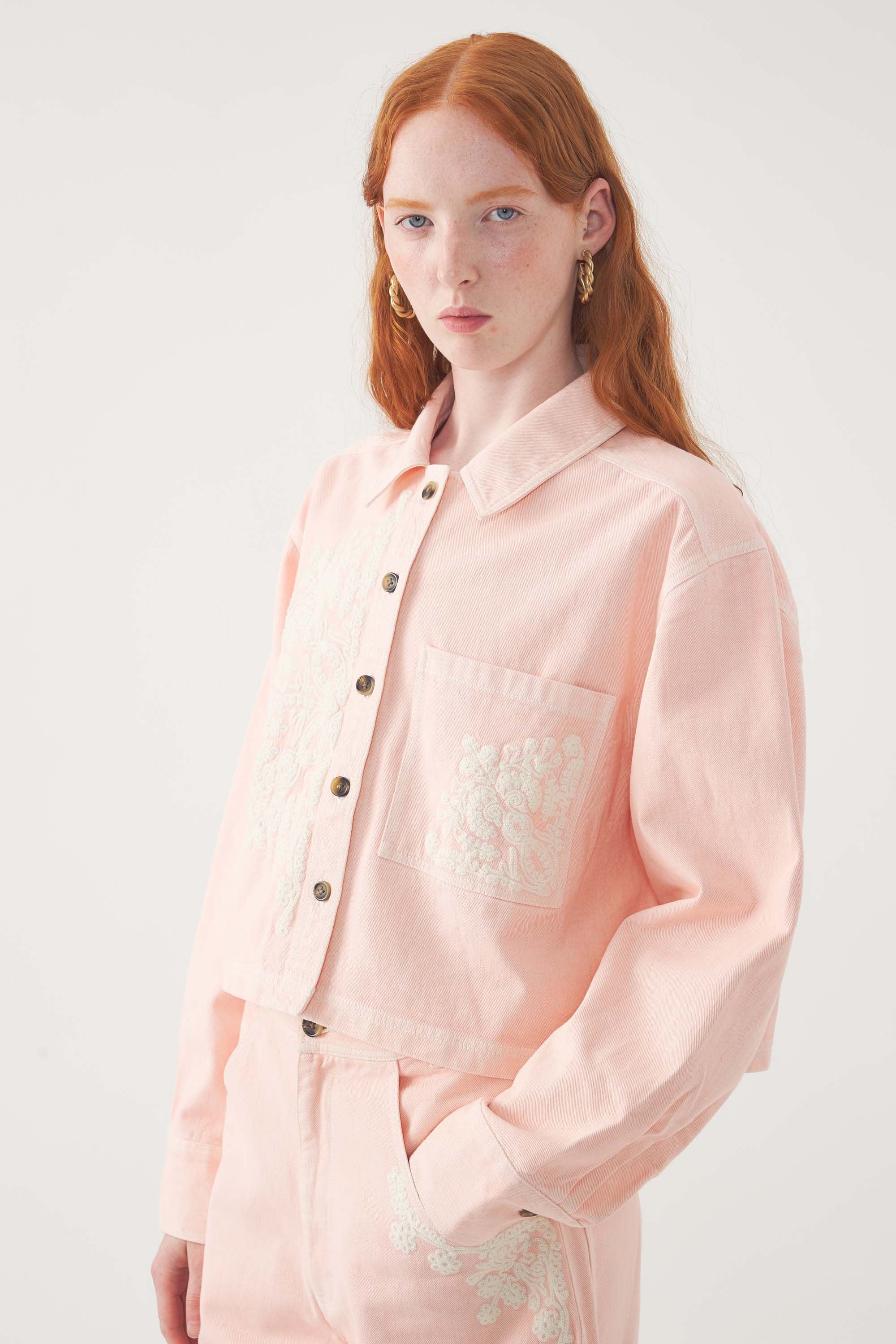 Veste brodée Adonis