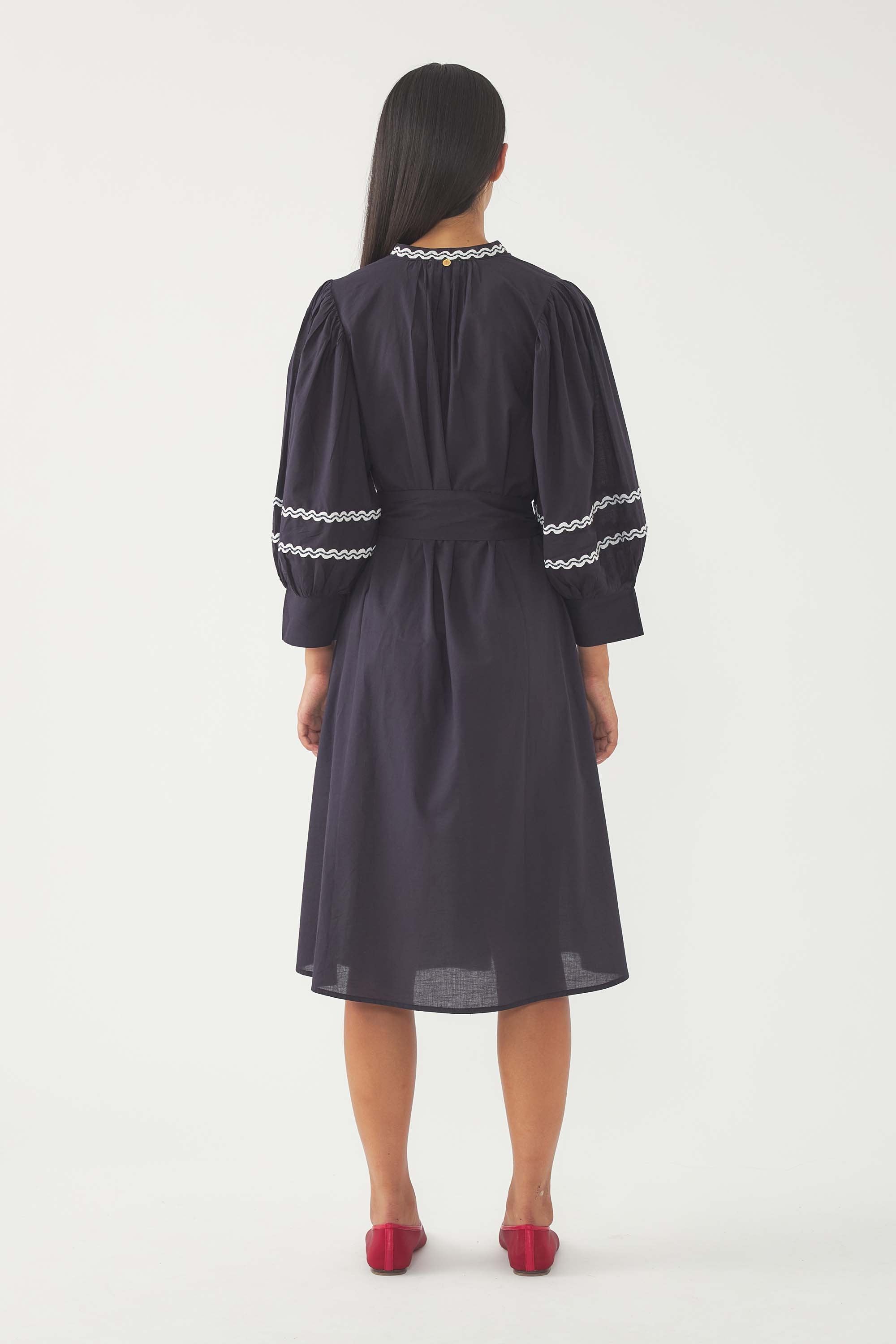 Vestido bordado Dalli