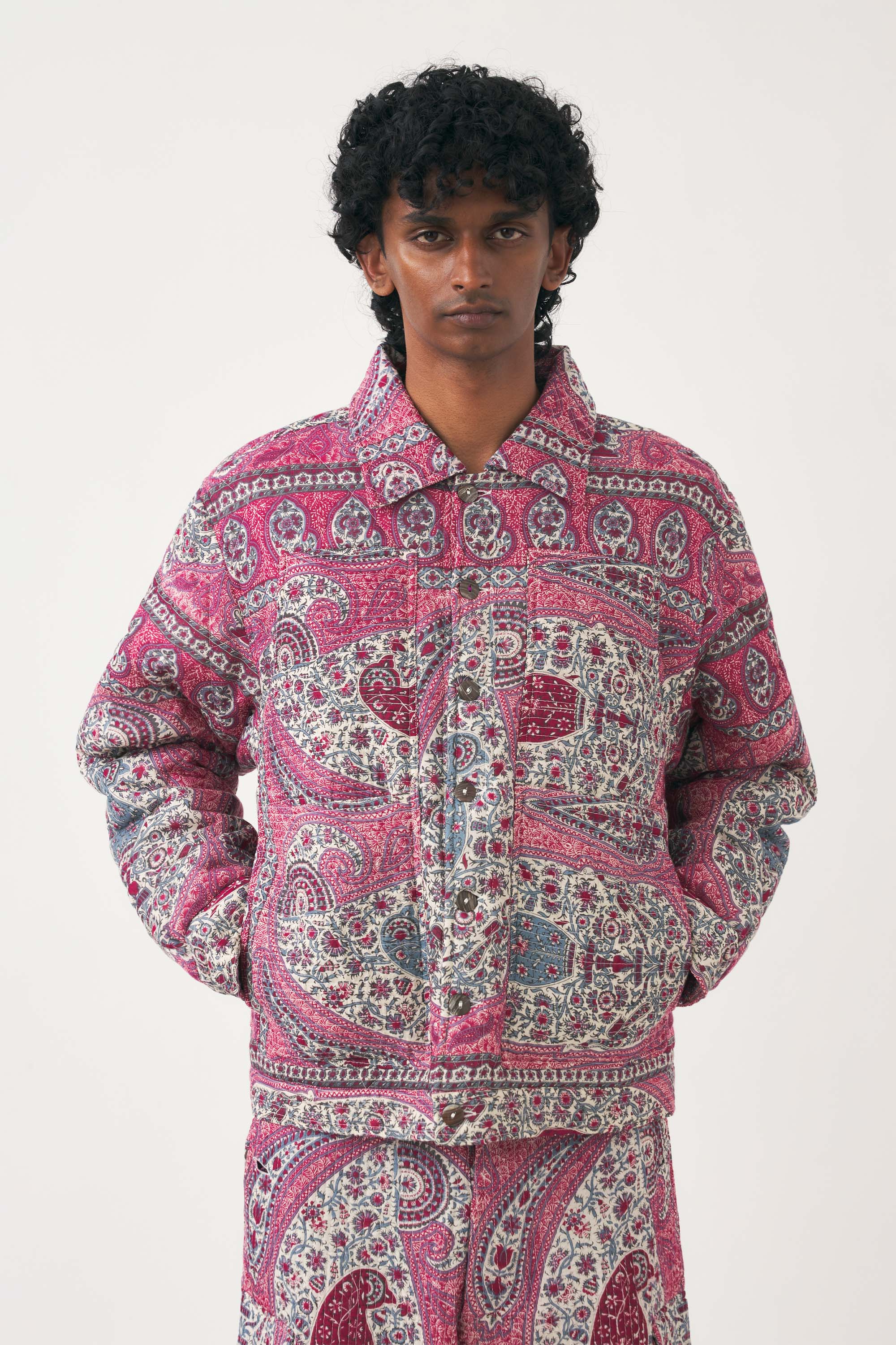 Veste imprimée Tajar
