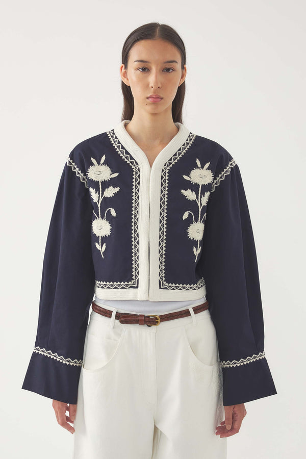 Chaqueta bordada Winna